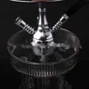 バー特別なアラビアの水ギセルアクリルの水4つのコラムライトの4人の鍋ガトリンギトリンのHookahsの創造性