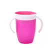 1 st 360 baby koppar mugg kan roteras magisk kopp inlärning dricka kopp läcksäker barnflaska 240 ml copos