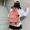 Junior Vintage Women Style Luxurys Korean Harajuku Designers College Backpack and Bags Schoolbag Studenten Osal Middle School Backpac Warf3151864