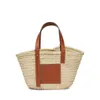 Straw torebki wiosna/lato 2021 Raffii ręcznie robiona torba żeńska torebka dla kobiet plażowa torba na ramię oryginalna skórzana jakość miłości