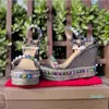 Ontwerper- Dames Sandalen Zomermode Sandaal mooi Vierkant comfortabel Teen Hak Slippers Gladiator Dames Slides Schoenen