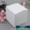 Gift Wrap 50pcs 5*5*5cm/6*6*6cm /7*7*7cm/8*8*8cm/9*9*9cm/10*10*10cm Black/White/Kraft Paper Square Candy Box Wedding Party Favor Box11 Factory price expert design Quality Latest