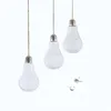 Storage Bottles & Jars 24 X D8 13cm Hanging Terrarium Flower Plant Glass Vase Light Bulb Shape Home Wedding Decor269q