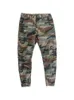 100% algodão retro homens streetwear camuflagem calças de carga exército verde pockerts jasgador homme marca casual harem calças 211112