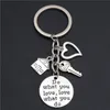 10pcAcceoosry Realtor Keychain Real Housewarming Gift Sold House Keyring With Key Home Owner Jewelry7298934