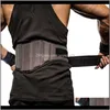 Stöd Män Kvinnor Gym Fitness Tyngdlyftning Bälte Protector Slim Training Lumbar Brace Midja Trainer Bodybuilding Tillbehör1 5M378 PNUVF