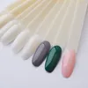 Unhas Falsas 50 pcs Oval Falso Display Nail Art Fan Wheel Practice Board Tip Sticks para Mergulhar Pó Cores UV Gel Polonês Gráfico Q07802582