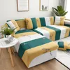 Impressão Elastic Corner Sofa Covers para sala de estar Sofá Sofá Suff Decor Decor Reunir Slipcover