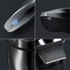 Enchen 3D Homens Elétrico Shaver Razor Blackstone3 IPX7 Impermeável Water Wet Duplo Dual Use LCD 3D Smart Control Barbear Máquina de barba P0824