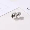 Passend für Pandora-Armbänder. 20 Stück süßes Faultier-Kristall-Silber-Charms-Perlen-Charm-Perlen für Großhandels-DIY-Europäischer Sterling-Halsketten-Schmuck
