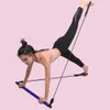 Pilates Stick Yoga Rally Rod multifunzionale portatile Body Shaper Pull-up Bande di resistenza per il fitness Training Pull Rope H1026
