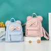 Dziewczyny Mini Plecak Torebka Cute Bow School Torby dla Baby Kawaii Szkoła Dzieci Plecaki Torba