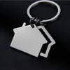 Kreative hausförmige Schlüsselanhänger aus Metall, Haus-Design, Auto-Schlüsselanhänger, Mode-Accessoires, Anhänger, Schlüsselanhänger, CCB14090