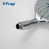 FRAP Trzecia regulacja przekładni Okrągła ręczna głowica prysznicowa Chromowana gotowa deszczowa spray akcesoria łazienkowe F29 210724