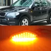 BMW x5 E70 x6 E71 E72 x3 F25 순차적 인 깜박이 램프에 대한 1PAIR 동적 흐르는 LED 측면 마커 신호 빛