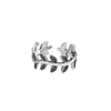 Обручальные кольца Unisex Real 925 Серебряное кольцо стерлингового кольца регулируемые украшения