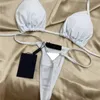 Womens Swimwear Bikinis Underwear Sexy Ladies Triangle Thong Swimsuit Outdoor Vacation Swimming Bathing Suit For Women