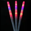 2022 LED Suikerspin Glow Glowing Sticks Light Up Knipperende Kegel Fairy Floss Stick Lamp Home Party Decoratie5728482