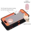 3in1 Phone Cases For iPhone 13 11 12 PRO MAX 13mini 12mini XS XR 7 8 Plus Defender Phone Case Exposed logo Hybrid Robot Shockproof Waterproof With Clip Wholesale