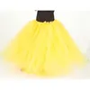 Zwart Nieuwjaar Kerst Tutu Fluffy Tulle Kids Meisjes Rokken Verjaardagsfeest Kinderen Prinses Baljurk Lange Rok 210331