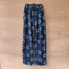 Mingliusili Hip Hop Wide Leg Pant Vintage Koreansk stil Byxor Kvinnor Mode Vår Harajuku Heart Print Pants 210925