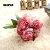 Decorative Flowers & Wreaths Wedding Bouquet Artificial Silk Flower Peony Fake Table Decoration Accessories Arrangement Home Garden Party De