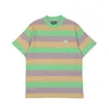 Męskie Koszulki Męskie Designer T Shirts Bimmer Tee 3 Kolor Paski O-Neck Bawełniane Krótki Rękaw T-Shirt High Street Casual