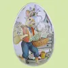 NEW! Easter Party favor Decor Eggs Shaped Color Rabbit Bunny Candy Chocolate Boxes Creative Mini Gift Packing Box Jewelry Storage