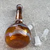 26CM 11 tums glasbongar Gyllene vintage blandade färger vattenpipa vridet filterrör Oljeriggar Bubbler Vattenrör Bong 14mm skål USA lager