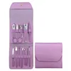 12 pièces coupe-ongles ensemble mode portable filles professionnel manucure pédicure ensembles d'outils