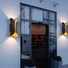 Buiten Led Wall Lampen Creatieve woonkamer Achtergrond Muur Moderne Minimalistisch bedkamer Hotel Tuin Porch Lichten