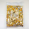 Wholesale ss12/ss16 1440pcs Citrine ab Non Hot Fix Glass Rhinestones Strass Crystal For Decorations