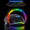 Aula RGB Gaming Mouse 10000 dpi Sidoknappar Makro Programmerbar Ergonomisk 14 Wired Backlit Gamer Möss Laptop