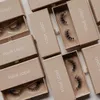 Hela privata etikett Eyelash Vendor 5D Luxury Faux Mink Eyelashes 3D Silk Lashes With Anpassade förpackningar Box2850463