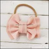 Hair Aessories Baby, Kids & Maternity Cute Big Bow Hairband Baby Girls Toddler Elastic Headband Knotted Nylon Turban Head Wraps Bow-Knot Dro