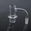 Smoking Halo Regular Weld Beveled Edge Quartz Banger Nails With Removable Insert For Glass Water Bongs