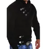 Maglioni da uomo 2021 primavera inverno moda in pelle fibbia maglione uomo misto lana misto caldo maglieria maschio pullover classica maglia maglia jumper nx1780