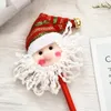 Decorações de Natal Lápis dos desenhos animados Santa Claus Snowman Elk Padrão Lápis para Festa de Estudante Elementar Festa de Natal Presente XD29944