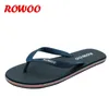 Flip Flops Men Beach Flat Sandals Open Toe Outdoor Casual Male 9-46 Big Sizes Summer Shoes Men Slippers 210721