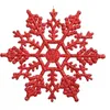 ornements acryliques de flocon de neige