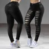 Jeans Kvinnor Skinny Slim High Waist Stretchy Woman Byxor Bodycon StreetWear Hole Washed Denim Pencil Trousers 211129