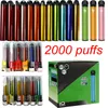 Bang XXL Wegwerp Vape Pennen E-sigaretten 6 ml Apparaat Pods 24 Kleuren Prefuled Pod 2000 Puffs Starter Kits 800mAh Vapes Cartridges