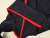 .Nuovo maglione con cuciture set maglione con cappuccio da uomo lettera maschile casual loose Abbigliamento sportivo in due pezzi per sport all'aria aperta. H1206