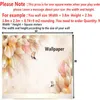 Wallpapers Hand Painted Rain Forest Lion Squares TV Backdrop Wall Wallpaper Custom 3d Paper Decorative Painting Muarl