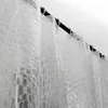 シャワーカーテンウォータープルーフ3D透明なバスルームカーテンバスルームシャワーカーテン濃厚な透けた広いバスカーテンR230830