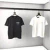 2021SS Frühling und Sommer neues hochwertiges Baumwolldruck-Kurzarm-T-Shirt mit Rundhalsausschnitt Größe: m-l-xl-xxl-xxxl Farbe: Schwarz Weiß f4ex