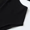 Kvinnor Sexig ihålig bodysuit topp Slim Spaghetti Strap V Neck Sleeveless Rompers Jumpsuit Fashion Summer Casual 210521