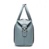 Women one shoulder shopping bag Big high-capacity High quality Genuine leather/PU material Wholesale Fashion Bags Handbag Tote Black/Sky Blue/red C565