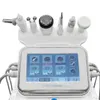 Multifunctional design 6 IN 1 H2 O2 hydro dermabrasion facial Oxygen Jet /diamond hydra microdermabrasion peel machine