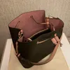 2021 Hota Sales newe luxuryi designera womens shoulder bags leather old flower bucket bag famous Drawstring handbags Cross Body purse